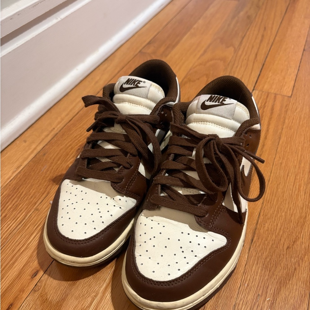 Nike Dunk Low in Brown